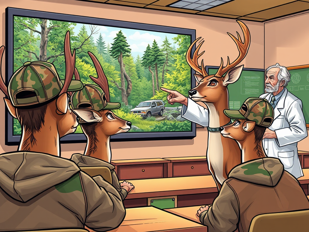 Hypnotizing Deer
